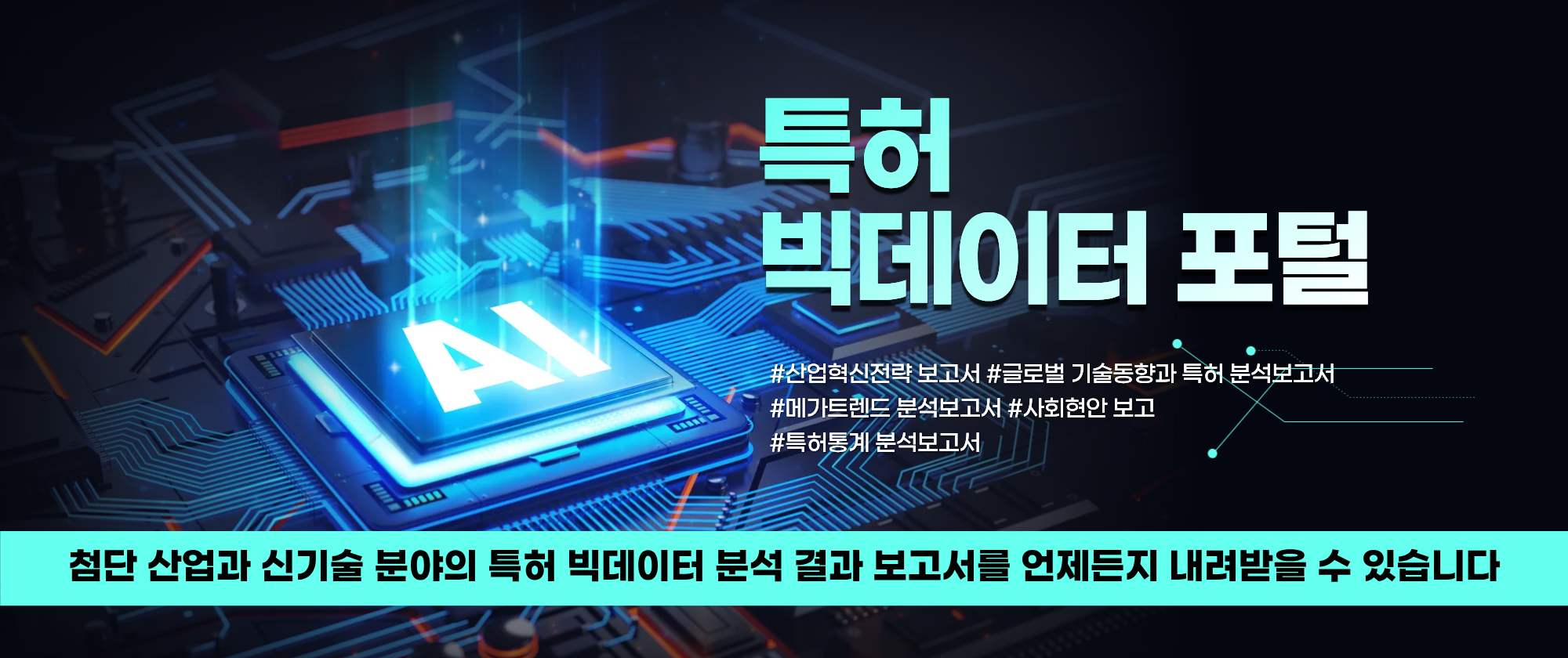 특허 빅데이터 포털 안내